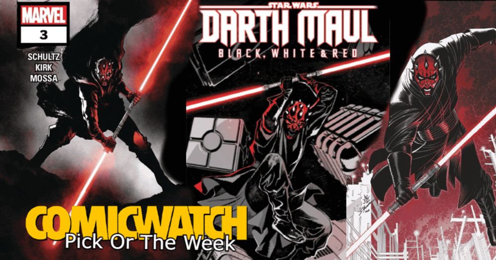 Darth Maul's Allegiance Are Challenged in Star Wars: Darth Maul – Black, White & Red #3 - Comic Watch