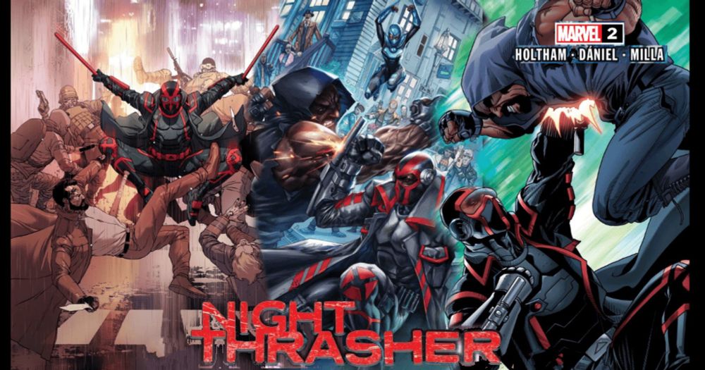 Night Thrasher Takes On A New Look For New Era in Night Thrasher #2 - Comic Watch