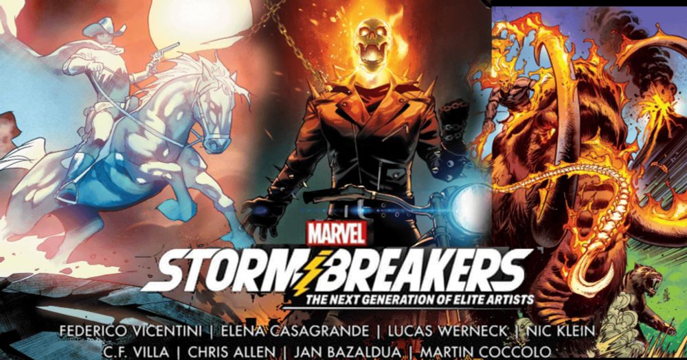 Marvel Comics Stormbreakers Celebrate New Ghost Rider Series With September Variants - Comic Watch