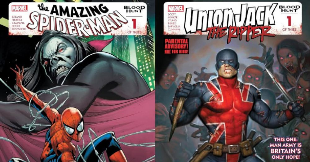 Blood Journal Week #2: The Amazing Spider-Man #1, Union Jack the Ripper: Blood Hunt #1 - Comic Watch