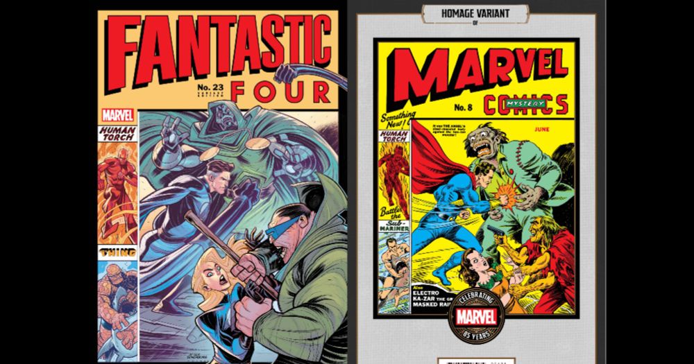 Marvel Comics Celebrates 85 Years Of Publishing With Homage Variants - Comic Watch