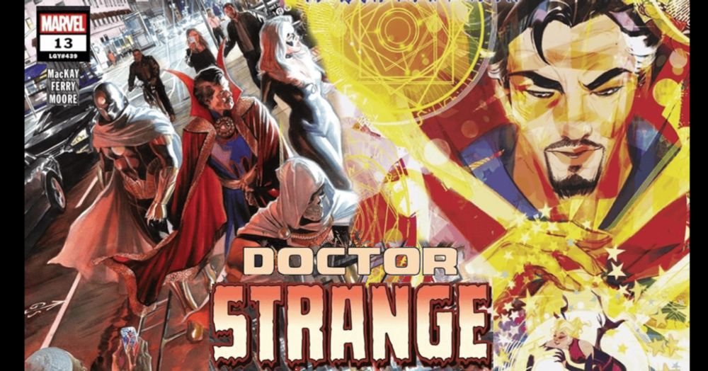 The Doctor Calls In The Secret Defenders in Doctor Strange #13 - Comic Watch