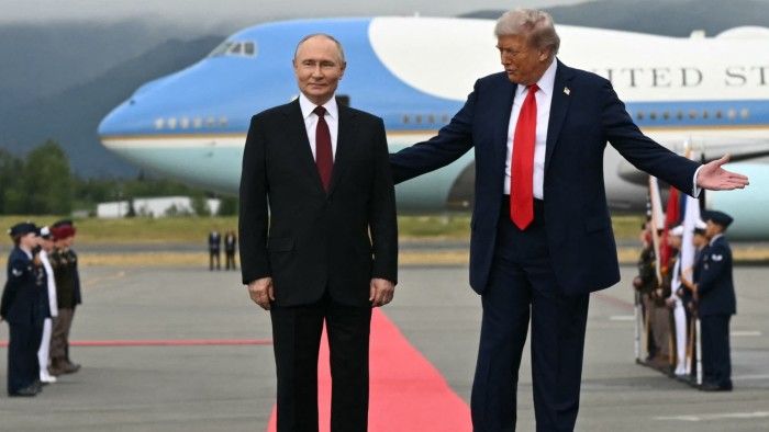 US president’s warm Alaska greeting brings Russian leader in from the cold