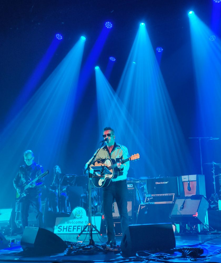 Richard Hawley on stage at the Olympia Theatre,Dublin