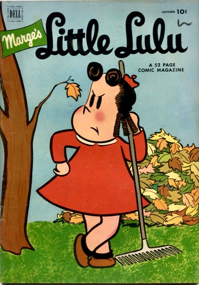 Vintage Little Lulu comic.
