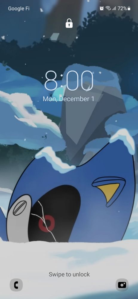 Cracked Metal Sonic, defeated in the snow