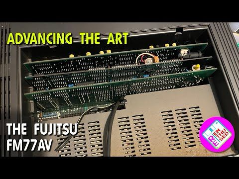 Advancing the Art: The Fujitsu FM77AV #RetroComputing