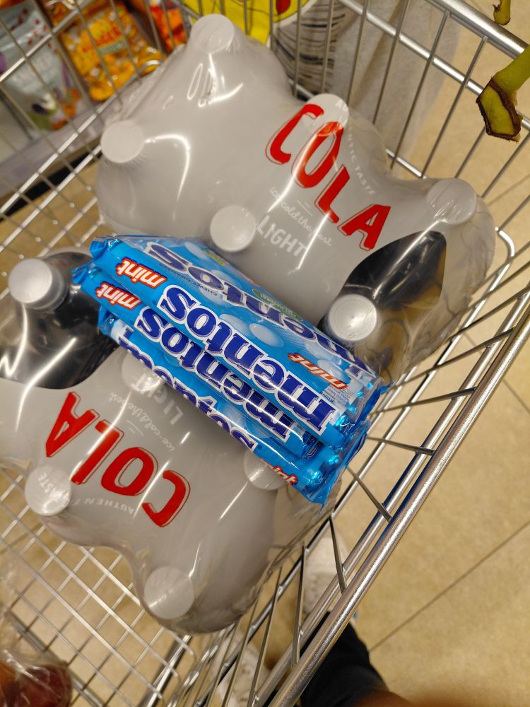 Jumbo Cola Light & Mentos 