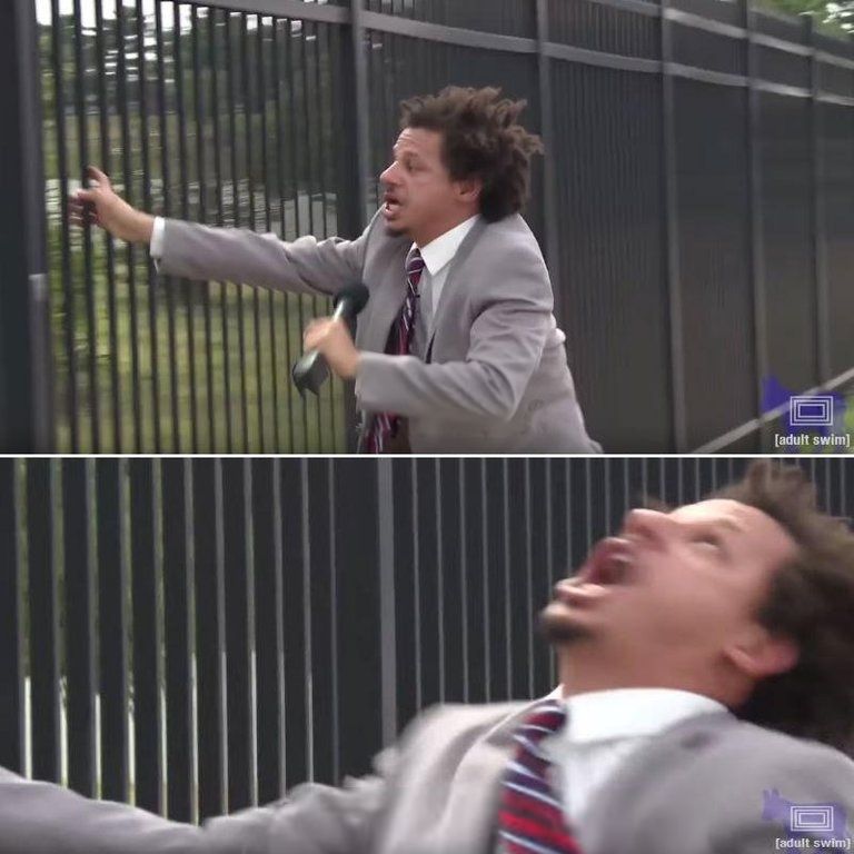 Eric Andre "Let me in"-Meme