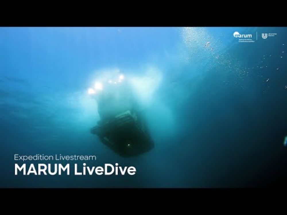 MARUM LiveDive - Expedition Livestream