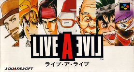 Live A Live Super Famicom Box Art