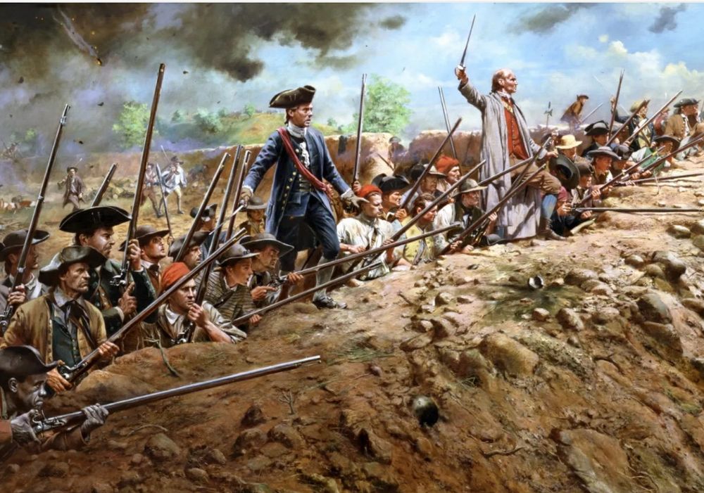 Bunker Hill painting.