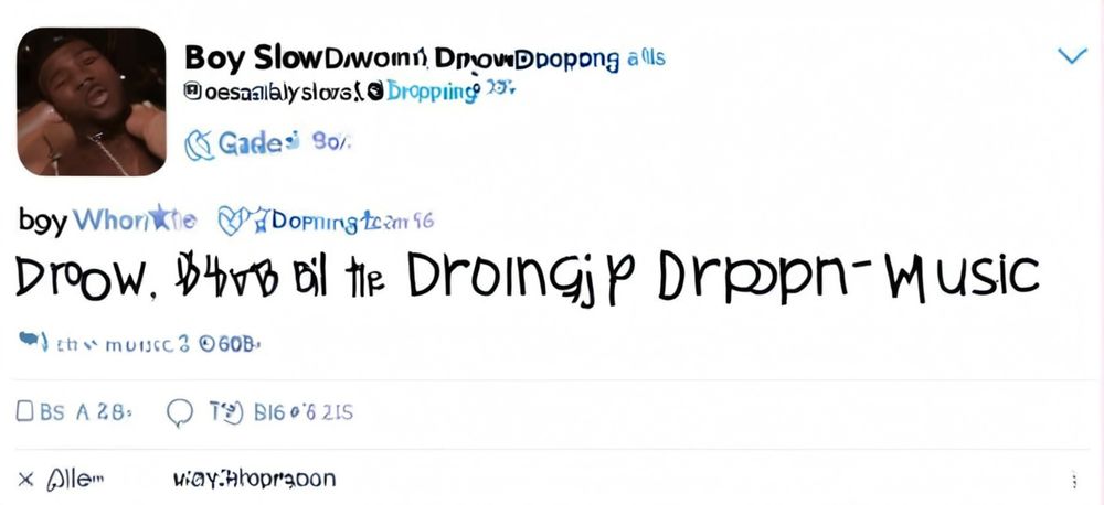 boy slow down dropping all that BS music... 😭😂✌🏾