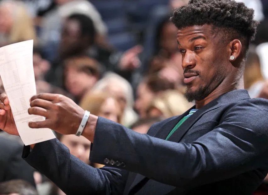 jimmy butler trying to read challenge