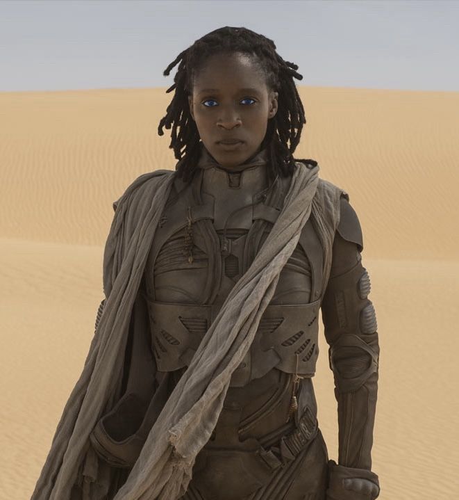 Liet Kynes from Dune film from waist up