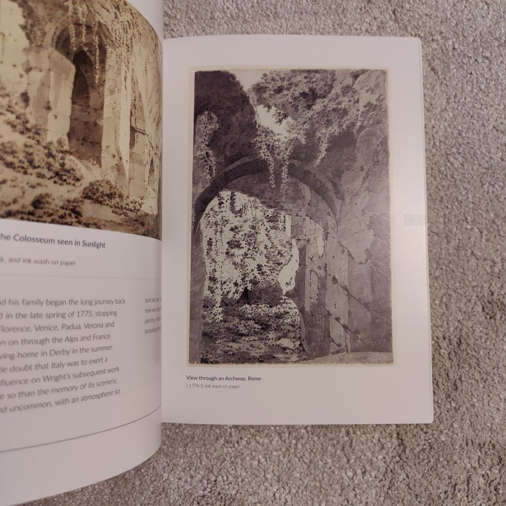 View through an Archway, Rome.
C. 1744-5
Inknwash on paper. 