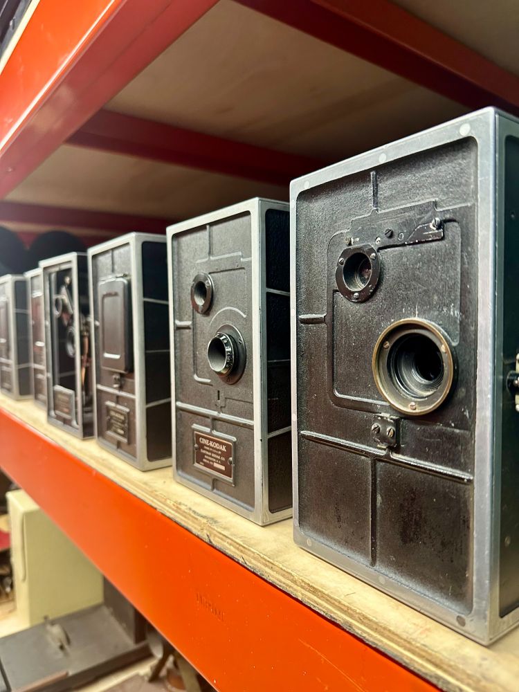 Image of cameras from the George Eastman Museum technology collection.