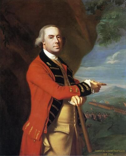 Portrait of General Thomas Gage