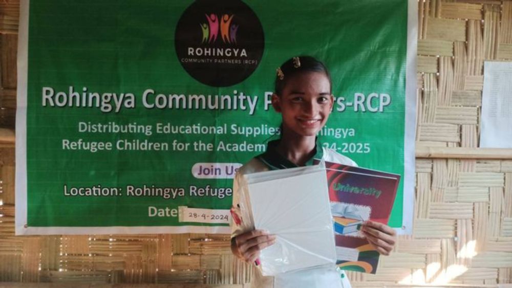 Urgent Education Aid for Rohingya Refugee Students, organized by Moe Hay Mar