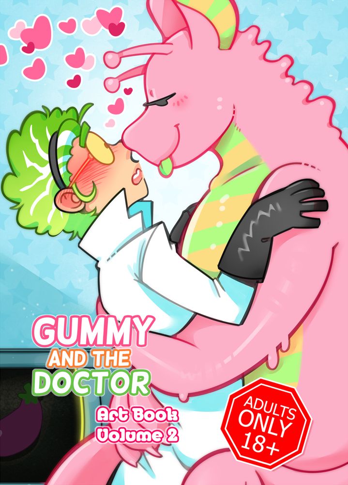 Cover for the Gum/Doc Art Book Volume 2