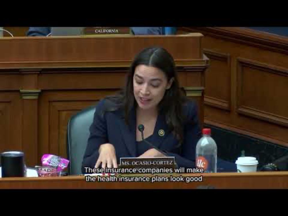 Rep. AOC Breaks Down Medicare Advantage