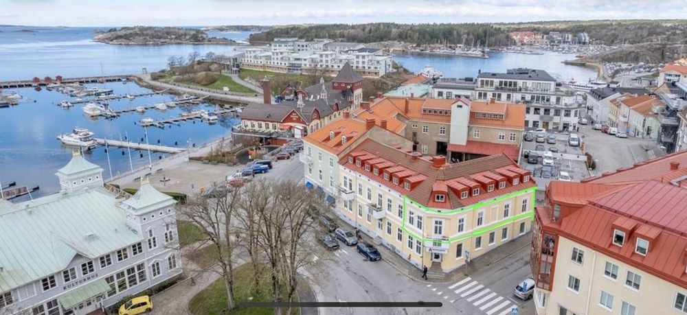 Vårt nya hus på Badhusgatan.
