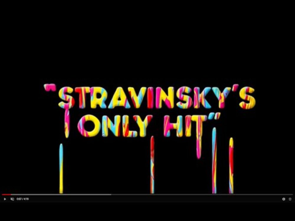 Sparks - Stravinsky's Only Hit (Official Lyric Video)