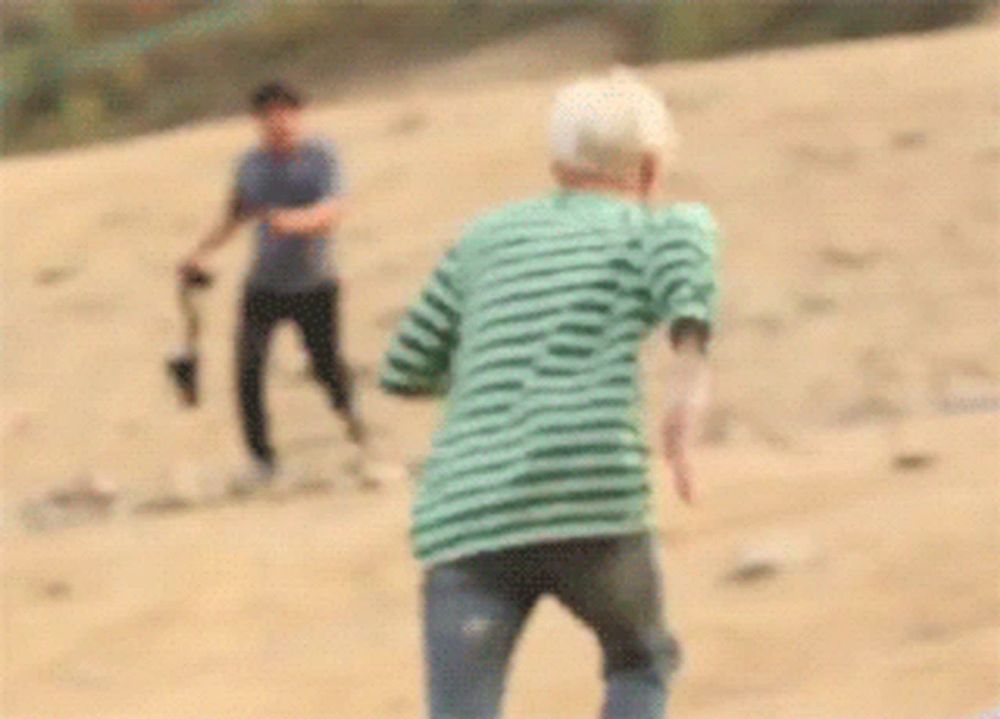 Running Away Bts GIF