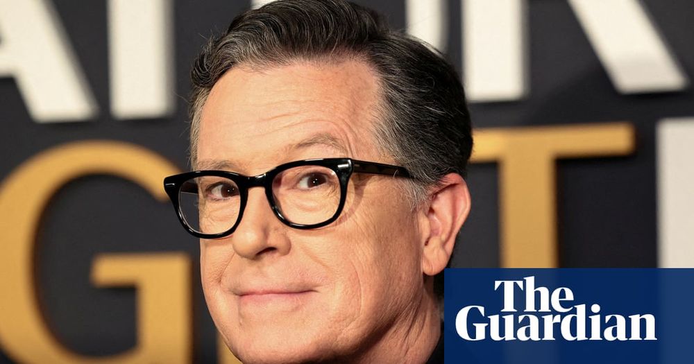 ‘I am extremely sad’: celebrities react to the end of Stephen Colbert’s Late Show