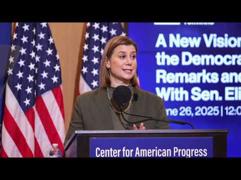 Slotkin delivers speech on her Economic War Plan