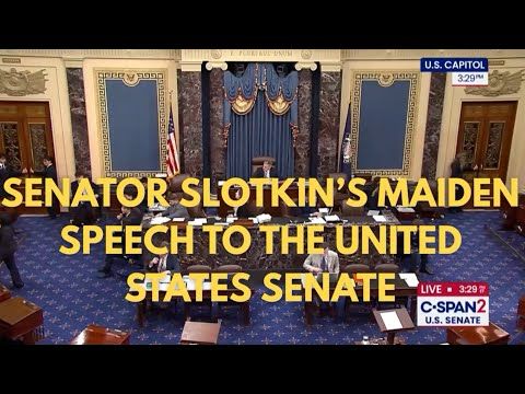 Senator Slotkin’s Maiden Speech to the United States Senate
