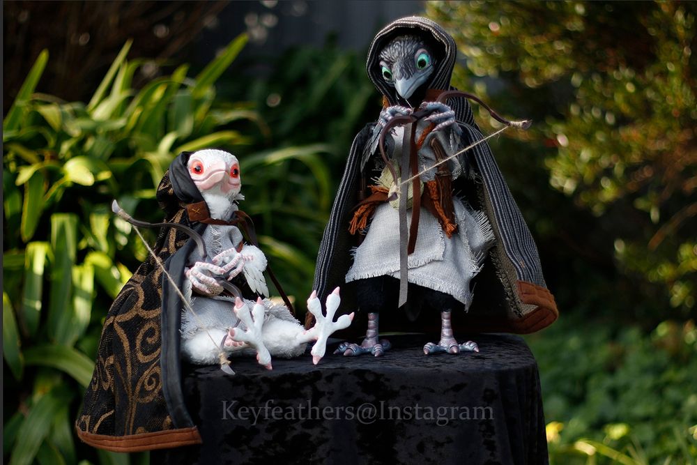 Kenku art doll