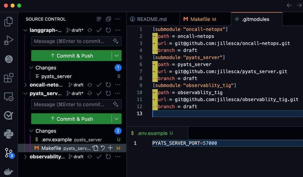 git submodules