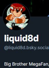 liquid8d
@liquid8d.bsky.social

Big Brother MegaFan