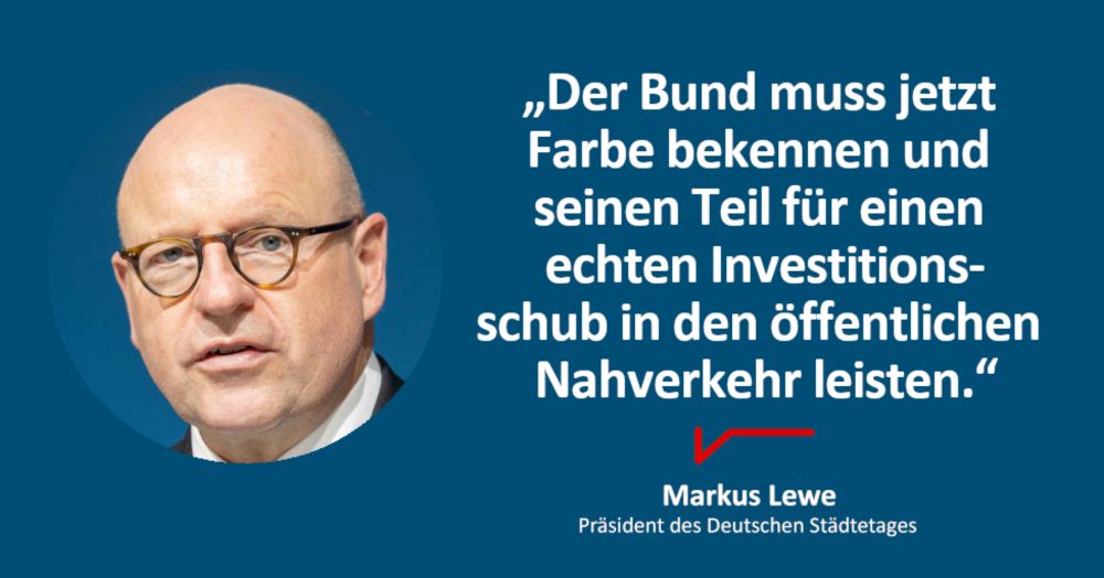 Investitionen in den Nahverkehr: Bund muss jetzt Farbe bekennen