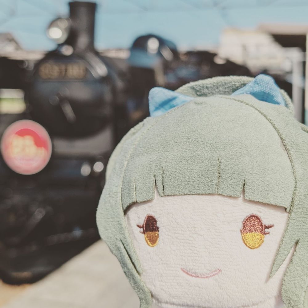藤居朋のぬいぐるみとSLばんえつ物語