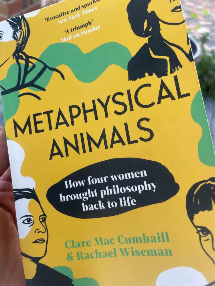 Cover photo of “Metaphysical Animals” by Clare Mac Cumhaill & Rachael Wiseman. 