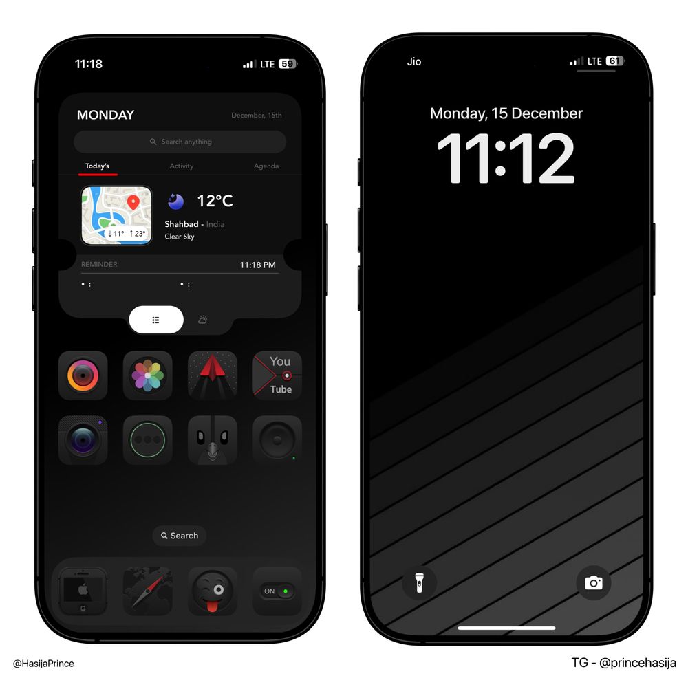 [Setup] Godfather’s Homescreen setup🤵🏻‍♂️