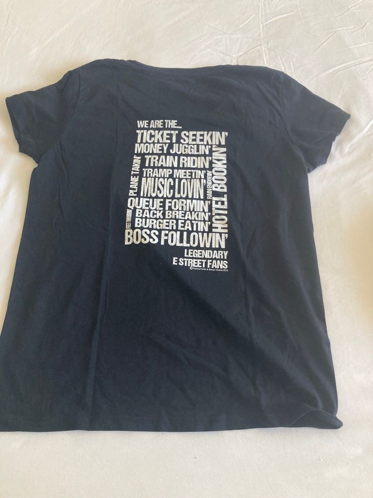 Tee shirt des fans de Bruce Springsteen 