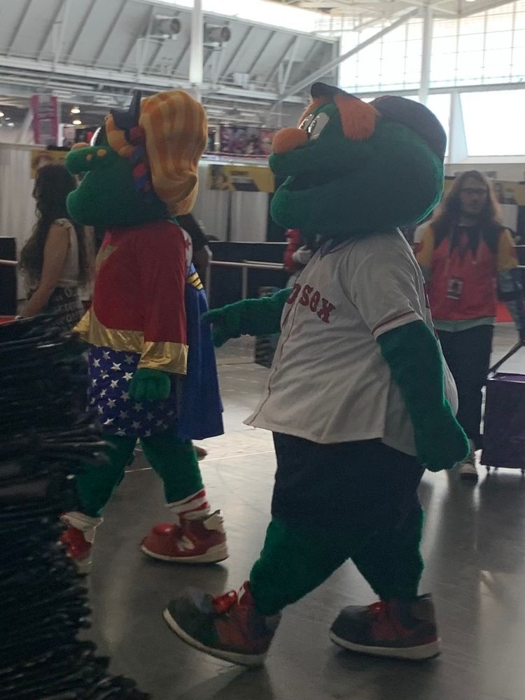 wally of the red sox and his female version 
what’s her name??