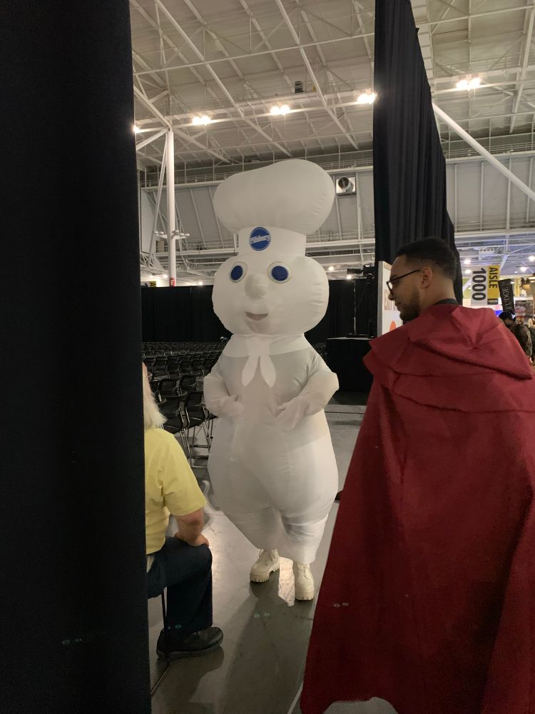 pillsbury dough boy
would not have expected to see this 