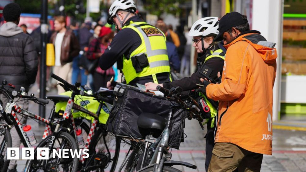 Most illegally modified e-bikes in City of London used by delivery riders