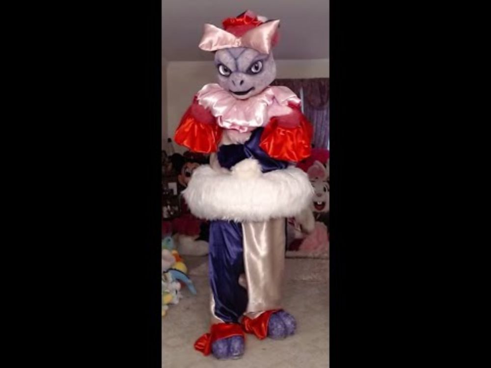Mewtwo Clown Fur Tutu Full suit video