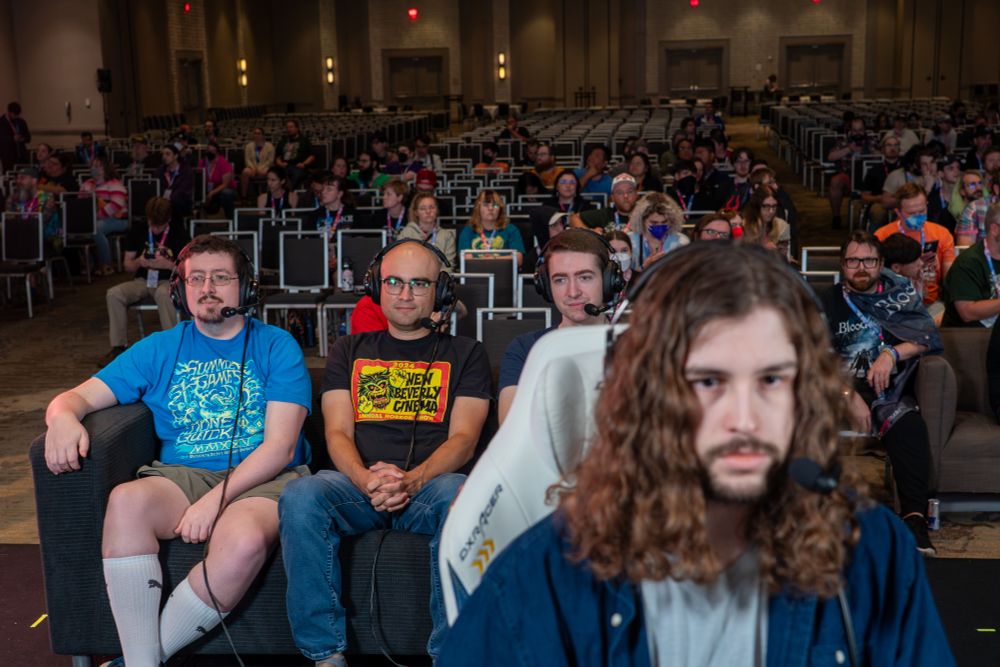 Bloodborne crew from left-to-right: Mitchriz, myself, star0chris, blanxz.