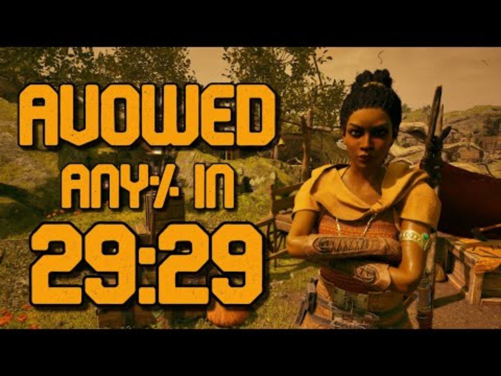 [WR] Avowed Any% Speedrun in 29:29