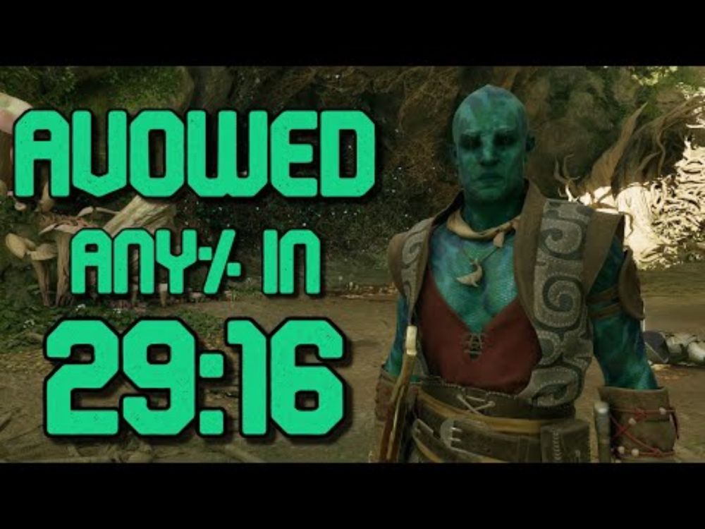 [WR] Avowed Any% Speedrun in 29:16