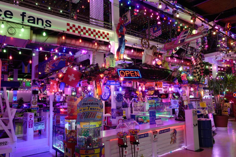 朝5時までやってるゴーカート受付