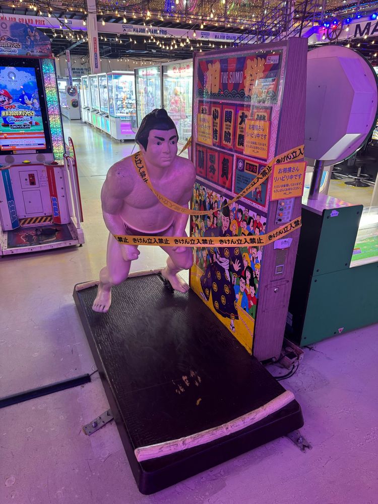 痛々しい姿の『THE相撲』のお相撲さん