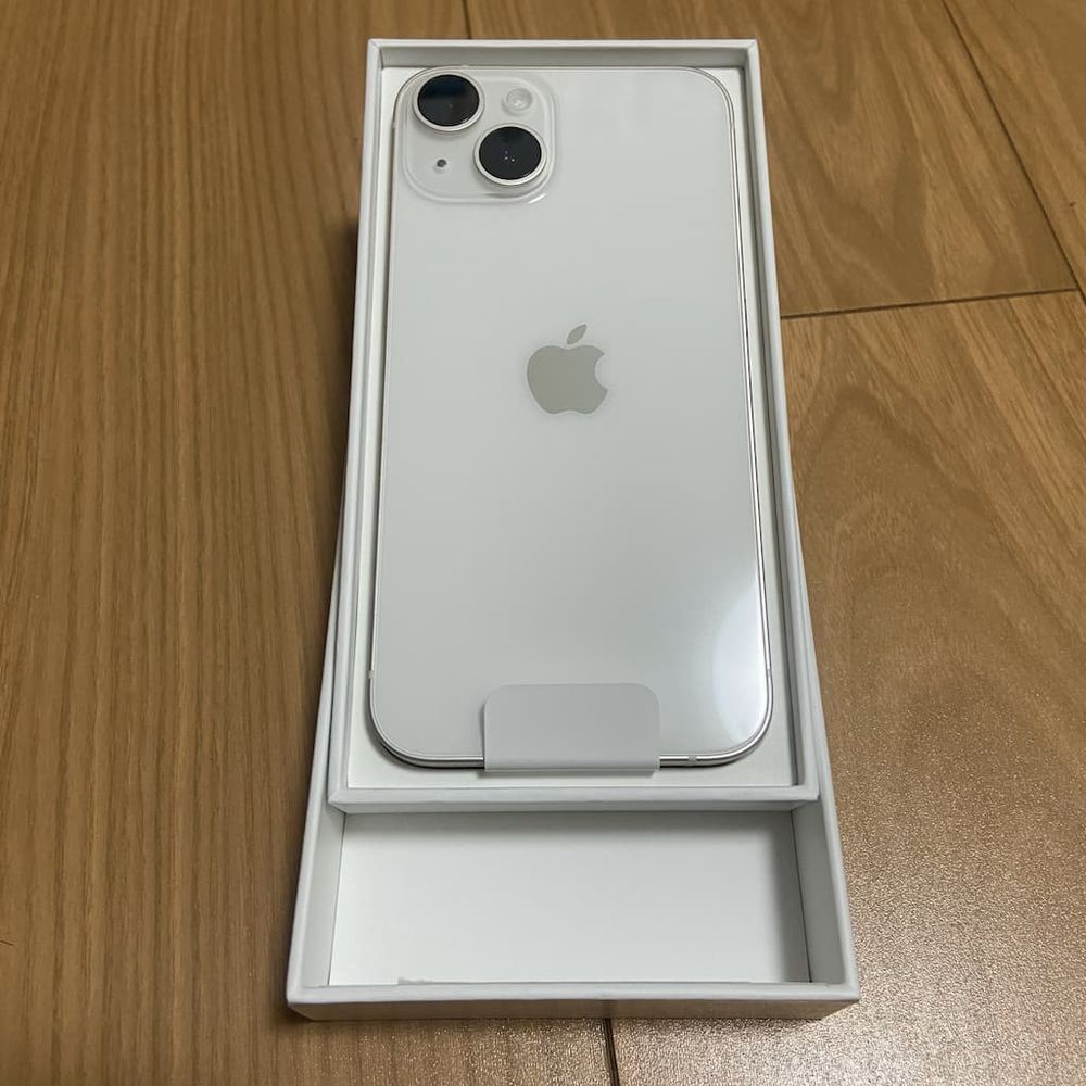 iPhone 14 128GB スターライト 開封後