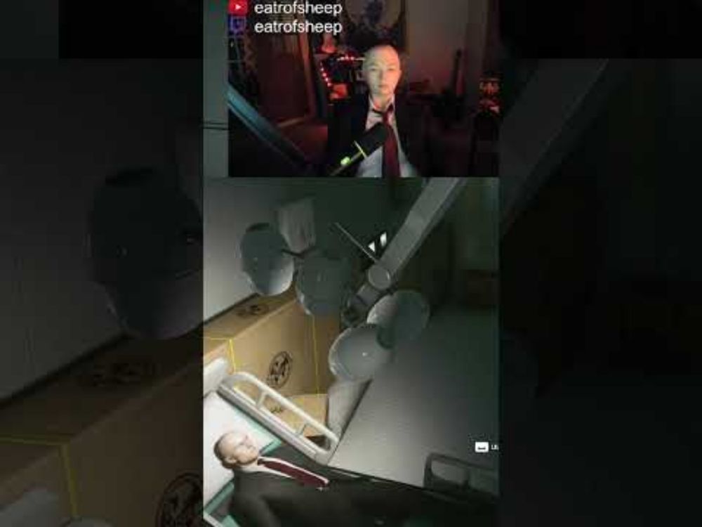 agent 47 cosplay | #eatrofsheep on #Twitch
